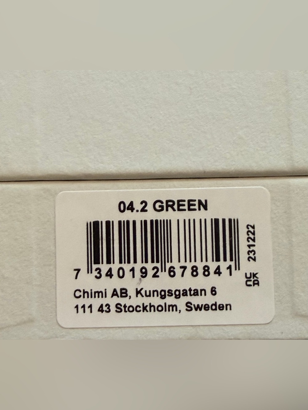 Chimi NIB 04 Core Sunglasses Green - Picture 7 of 7